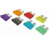 Fusible plano coche 20amp 19x19mm amarillo