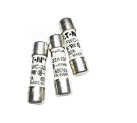 Fusible rápido cerámico de 10 piezas, FWC-10A10F, FWC-6A10F, FWC-8A10F, FWC-12A10F, FWC-16A10F, FWC-20A10F, FWC-25A10F, FWC-32A10F, x 38 mm, 600 V CA(FWC-12A10F 12A)