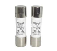 Fusible RO16 RT28-63 500V 63A tubo portafusible de cerámica 14X51mm 10 unids/caja