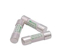 Fusible solar fotovoltaico de 10 Uds., 1000V CC, 10x38mm, 1A, 3A, 5A, 10A, 15A, 20A, 25A, 30A, for protección del sistema energía fotovoltaica(5A)