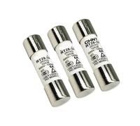 Fusible Solar PV de 500V, 10x38MM, 2A, 4A, 6A, 10A, 12A, 16A, 25A, 32A, CC, aleaciones metálicas for protección del sistema energía, 10x38mm, 1 ud(20A)