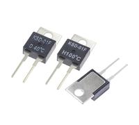Fusible térmico 10 piezas 0C 5 15 20 25 35 NC normalmente cerrado NO abierto 1.5A interruptor sensor de temperatura termostato KSD-01F JUC-31F (color:, tamaño: H (normalmente abierto))