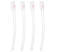 Fusible térmico de cerámica de 4 piezas, fusible térmico de temperatura de corte, accesorios de circuito eléctrico de protección de temperatura