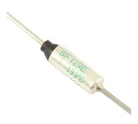 Fusible térmico SF129E 133C, corte TF de 133 grados, 10 A, 250 V, conectores axiales, temperatura SF, 10 unidades
