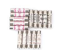 Fusibles 10 unids/set fusible de enchufe británico BS1362 3A 5A 10A 13A 6X25 fusible de tubo de cerámica fusible de cartucho de enchufe de red doméstico británico(13A)
