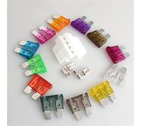 Fusibles, 5 uds., portafusibles medio estándar for coche con fusible for, barco, camión, hoja ATC/ATO for coche/barco(10a)