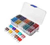 Fusibles auto,120 piezas de metal preciso protección segura - Juego de fusibles metálicos para accesorios de automóviles - para camioneta, automóvil, sedán, autocaravana, , motor marino, viaje
