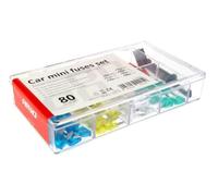 Fusibles de automóviles poco profundos Mini Box 80 PC. Mezclar