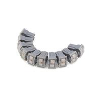 Fusibles de cartucho PAL hembra con forma techo plástico gris 10 Uds 120A for vehículos automóviles