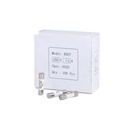 Fusibles eléctricos cerámicos, Fusible cerámico de acción rápida for el hogar, 6 x 25 mm, 250 V (0,5-30 A), paquete de 10(10A)