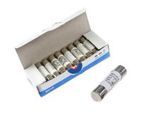 Fusibles eléctricos cerámicos, Fusibles cerámicos de acción rápida (paquete de 5), 10 x 38 mm, 500 V, 0,5 A a 32 A, RO15, RT18 y RT14(32A)