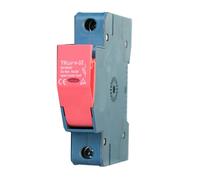 Fusibles fotovoltaicos 32A 1000V Protección de alta corriente para sistemas solares, carcasa de metal ABS, fusibles resistentes a altas temperaturas