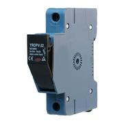 Fusibles fotovoltaicos de 32 A 1000 V de alta corriente que protegen para sistemas solares, carcasa de metal ABS, protección de sobrecargas, fusibles solares