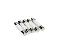 fusibles, Fusibles cerámicos, kit surtido de tubos fusibles 250 V fusión rápida, 6 x 30 mm, paquete 10(25A)