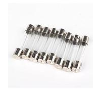Fusibles rápidos para vidrio, Kit de vidrio de seguridad de 12 tipos (60 piezas/lote) en paquete de 5 x 2,0 mm, 0,2 A, 0,3 A, 0,5 A, 1 A, 2 A, 3 A, 5 A, 6 A, 8 A, 10 A, 15 A, 20 A.