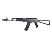 Fusil Airsoft Eléctrico AK74MN, 1 Julio de Potencia, Cañón 41,5 cm, Culata Plegable, Negro, E&L