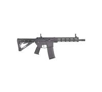 Fusil de Airsoft Eléctrico Sentinel Beta 9'' Negro, Cambio rápido de Muelle, Marca Rossi, Cargador de Bolas Hi-Cap de Alta Capacidad. Batería y Cargador de batería no incluidos. Potencia 1 Julio