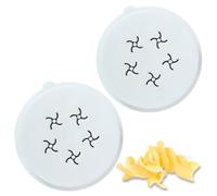 Fusilli Bucati - 2 Pcs Accessoires pour pâte à pâtes - Disque à pâtes adapté pour - Disc de pâtes Matrices pour pâtes faites maison, accesorio para máquina de pasta serie 7000