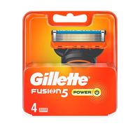 Gillette Fusion 5 Power Cuchillas de Afeitar Hombre, Paquete de 4 Cuchillas de Recambio (el embalaje puede variar)