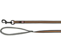 Fusión correa de remolque, goma 10 m/17 mm grafito/papaya