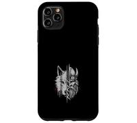 Fusión De Guerrero Vikingo Y Lobo Arte De Mitología Nórdica Carcasa para iPhone 11 Pro Max