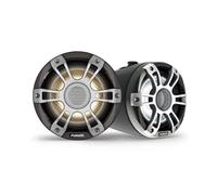 FUSION Garmin Signature Series 3i Marine Wake Tower Altavoces, 6.5 Pulgadas 230 vatios CRGBW Sports Black Marine Wake Tower Altavoces (par)