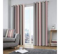 Fusion Mishka Dos Paneles de Cortina, 100%, Forro: 52% poliéster y 48% algodón, ^^, Curtains: 66" Width x 72" Drop (168 x 183cm)