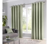 Fusion Sorbonne - Cortinas con Forro de 100% algodón, 117 x 229 cm, polialgodón, 117 cm de Ancho x 229 cm de Profundidad