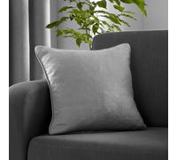 Fusion - Strata - Cojín Relleno - Plateado, 43x43 cm