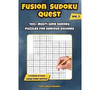 Fusion Sudoku Quest 2: 100+ Multi-Grid Sudoku Puzzles for Adults and Seniors Easy to Hard Logic Puzzles