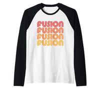 Fusion Sunglow Energy Nuclear Tech Reactor Ciencia Fan Love Camiseta Manga Raglan