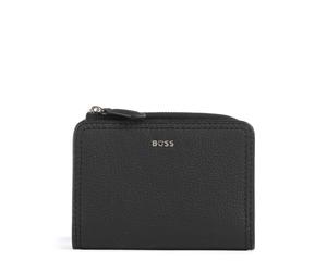 Fusionándose sin esfuerzo con las últimas tendencias minimalistas, esta cartera BOSS Lenah está hecha de cuero suave y granuloso que garantiza calidad duradera y un aspecto refinado. Su diseño compact