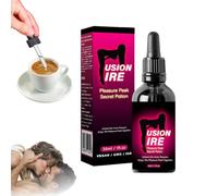 FusionFire Pleasure Peak Secret Potion - DesireFusion Passion Elixir,Happy Hormones Drops for Women, Pleasurepeak Oral Drops, Enhancing Sensitivity and Pleasure. (1 PCS)
