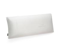 FUSIONHOME - Almohada Viscoelástica Aloe Vera 80 cm - Núcleo 100% Viscoelástico - Máximo Confort Memory Foam, Ergonómica y Termorregulable - Funda Desenfundable y Lavable con Cremallera