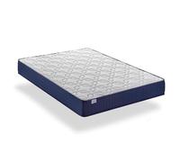 FUSIONHOME - Colchón Viscoelástico 80x200 Viscoessential - Doble Cara Verano/Invierno Tejido Transpirable Aloe Vera Firmeza Media - Altura 14 cm - Viscoelastica de Alta Densidad - Antiácaros