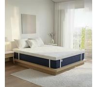 FUSIONHOME Topper Viscoelástico 120x190 Aloe Vera - Grosor 5 cm - Viscogel de Alta Densidad Memory Foam - Funda con Cremallera Extraíble y Lavable - sobre Colchon Matress Topper Colchon