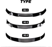 FUSKL Coche Alerón Trasero para Civic 10th Hatchback 2016 2017 2018 2019 2020, Alerones Spoiler Techo Maletero Alerón Traseros Divisor Decorativos Accesorios,A/Mc1