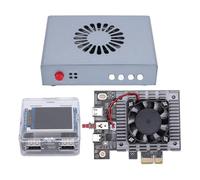 Fusor DMA, 12V 2A HDMI Fusor Sintetizador Transmisión sin Pérdidas, Interfaz Multimedia HD Sintetizador Superpuesto Pantalla Combinador para Juegos y Videoconferencias (Enchufe