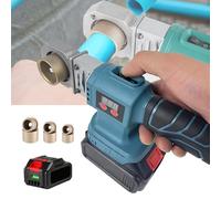 Fusor Eléctrico De Litio Con Pantalla Digital Inteligente, Con Cabezales De Repuesto De 20/25/30 Mm, Soldadura Rápida, Tubos Antiadherentes, Cabezal Aislado