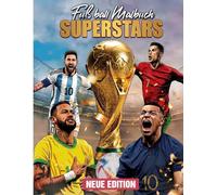 Fußball SUPERSTARS Malbuch: Kreativer Malspaß mit den besten Spielern der Welt für Kinder & Erwachsene