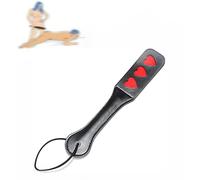 Fusta de Cuero sintético Negro para Juegos de rol Entrenamiento Diario de Caballos