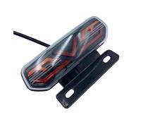 FUSW3T Trasera Luces Luces Traseras De Motocicleta 12V Luz Freno LED ATV Cola Parada Señal Giro Indicador Dirección Intermitente