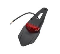 FUSW3T Trasera Luces Luz Trasera De Motocicleta, LED 12V, Freno, Lámpara Placa Matrícula Para Trail Motocross