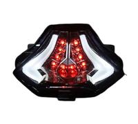 FUSW3T Trasera Luces Luz Trasera De Motocicleta, Señal Giro Freno, LED Integrada Para YZFR3 R25 MT03 MT25 MT07 2013-2023