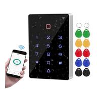 FusyTuly WiFi Tuya Control de Acceso RFID Teclado Inalámbrico IP68 Controlador de Acceso Impermeable WG26 / 34 Desbloqueo del Sistema + Tarjeta Clave 10pcs