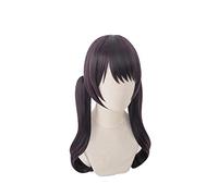Futaba Tsukushi Wig BanG Dream! Morfonica Cosplay Wig Synthetic Women Dark Purple Hair Bandori Cosplay Futaba Tsukushi