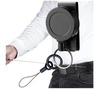 Futanwei Llavero con grabadora de voz digital antipérdida para Tonfarb A20 A12, Sony ICD-PX370 ICD-UX570, AFFETUNI MC-01, YIVIDA L359, WS-883, V80 | Llavero retráctil con clip para cinturón con correa