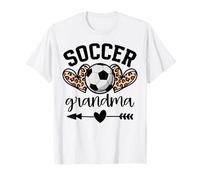 Fútbol Abuela Mujer Fútbol Abuela Game Day Senior Night Camiseta