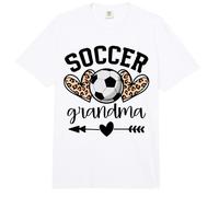 Fútbol Abuela Mujer Fútbol Abuela Game Day Senior Night Comfort Colors Adult Heavyweight T-Shirt