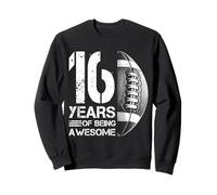 Fútbol Americano Retro de 16 años de Edad, niño y niña Sudadera